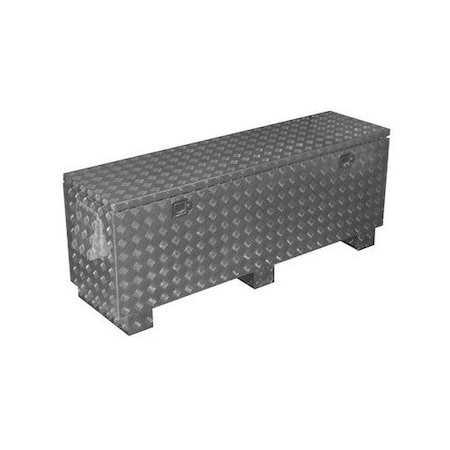 Tycon Systems Outdoor Encl, Diamond Plt Al, 64x17x19" ENC-AL-65x18x20